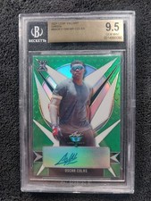 2021 Leaf Valiant Green Oscar Colas Autograph RC BGS 9.5 w/ 10 Auto