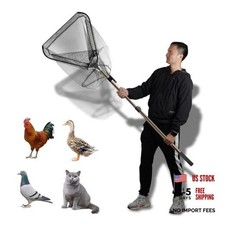 Animal Catch Net, Poultry Catching Control Pole, Farm Trap Tools Capture for
