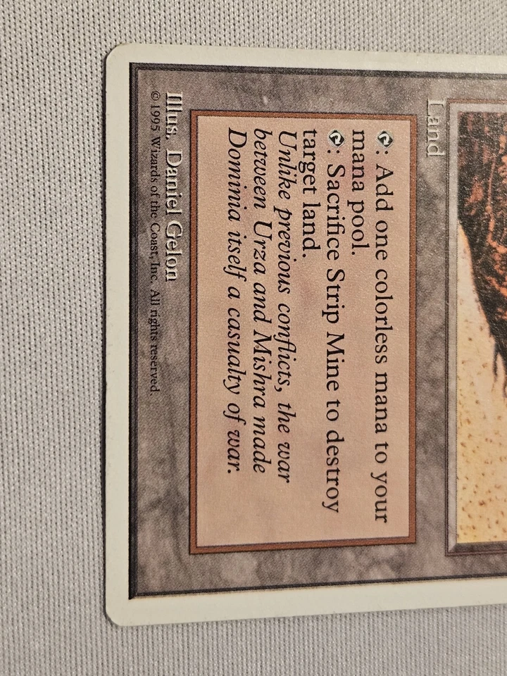 Strip Mine MTG Core Set 4th Edition Mtg HP - Image 2 of 4