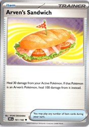Arven's Sandwich 161/182 Destined Rivals