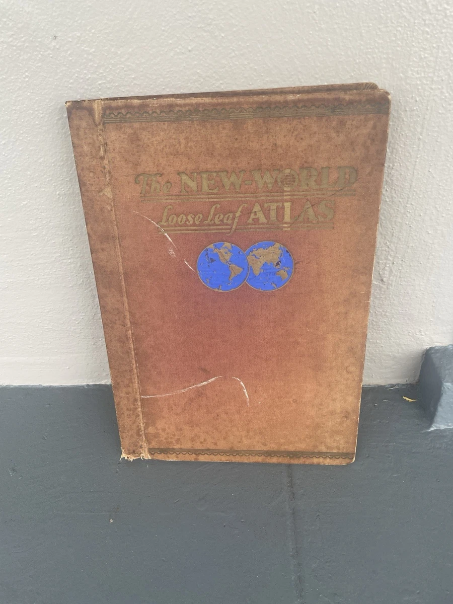 Atlas 1920-1929 Date Range World Atlas Antique World Maps