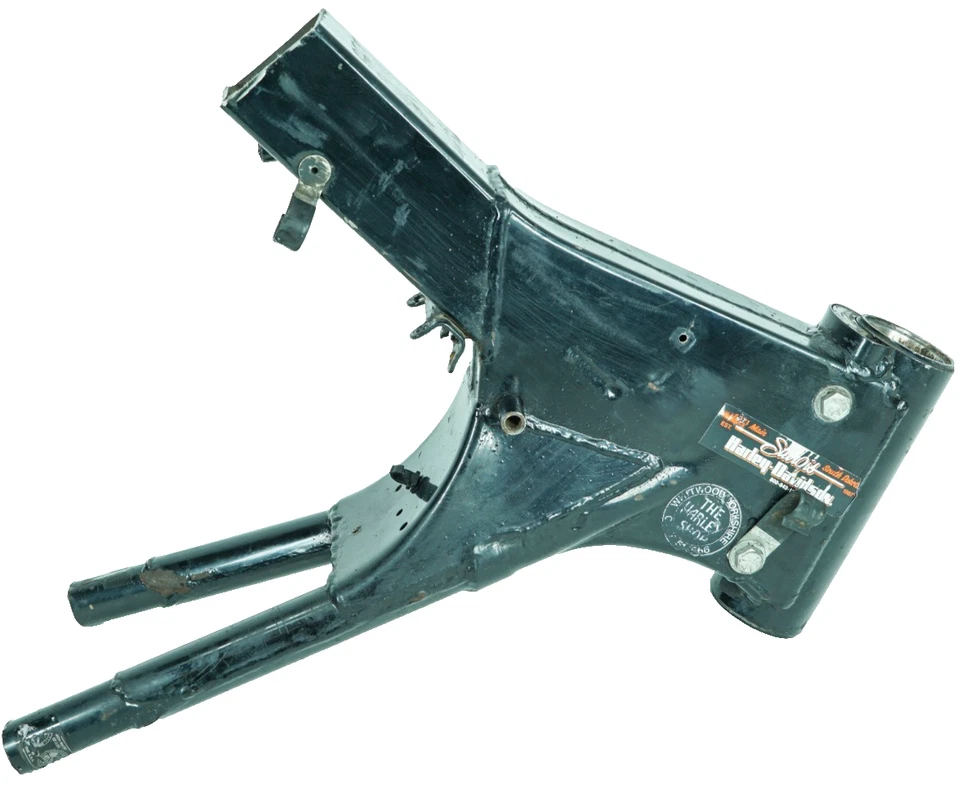 90 Harley Electra Classic Touring OE Upper Portion Cut Main Frame Neck SLVG 1348 - Image 2 of 4