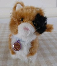 American Girl Doll Plush-Toy CALICO CAT "GINGER" w Collar, Tag,Pose TAIL Retired