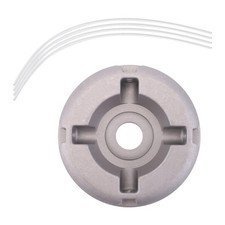 1 Tête de Tondeuse à Gazon Universelle en Alliage D'Aluminium avec Fil de Cou...