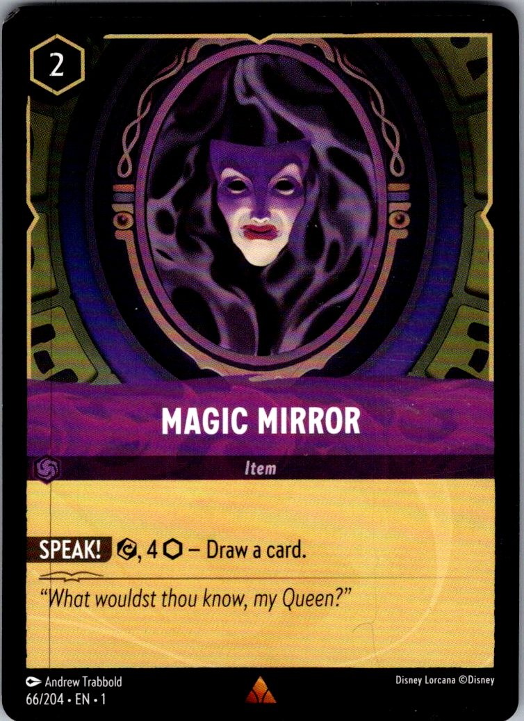 Magic Mirror The First Chapter 66/204 Rare Lorcana Near Mint