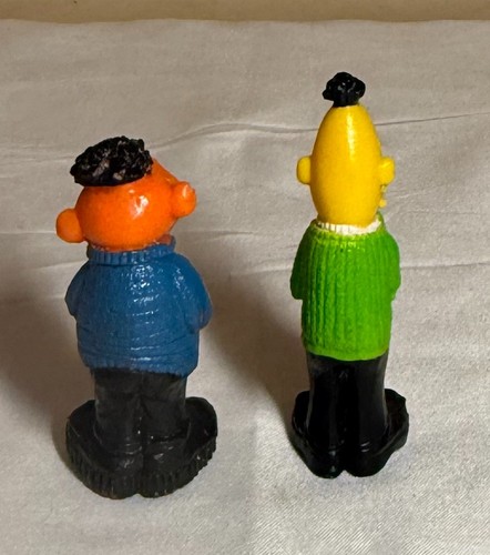 Vintage Muppets Sesamstraße 2" Figuren - Bert & Ernie - Bild 2 von 2