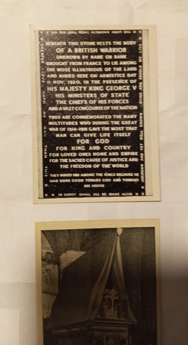 Set Of Photo Postcards (12) Featuring Westminster Abbey by A.F. Brown - Picture 4 of 10