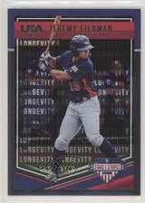 2018 Panini USA Baseball Stars & Stripes Longevity Jeremy Eierman #11 4s2