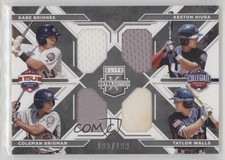 2016 Elite Extra Edition /199 Coleman Brigman Taylor Walls Gabe Briones #18 0b2