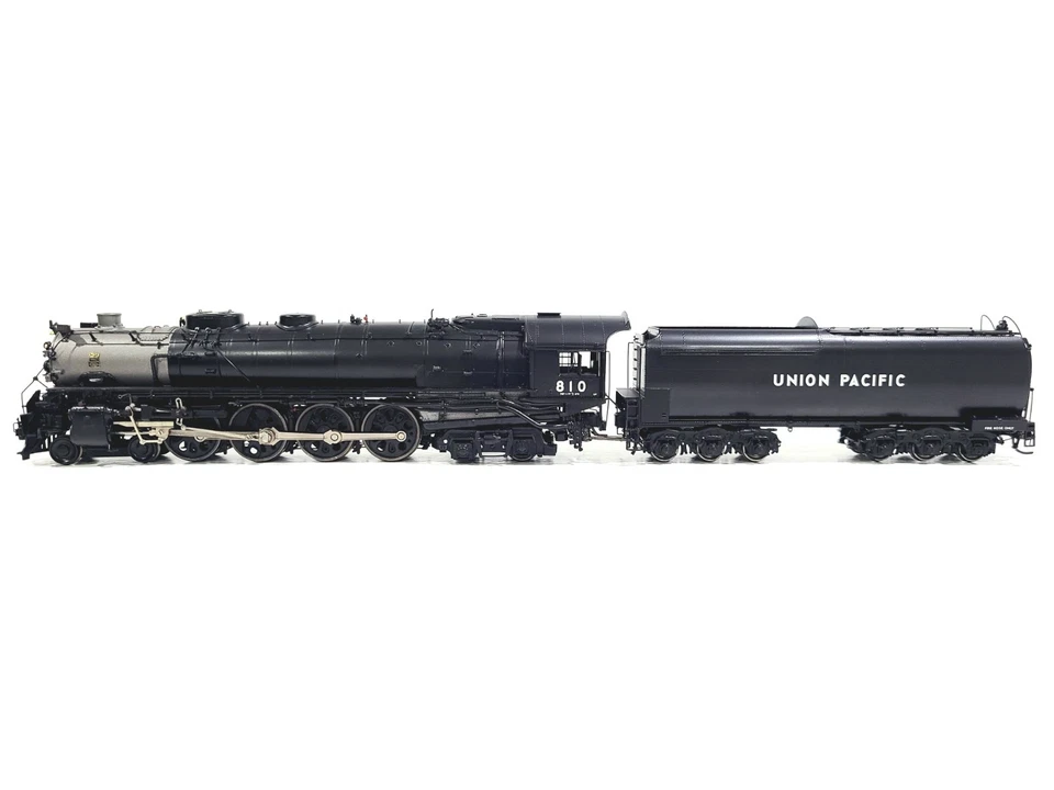 Overland OMI UP FEF-1 4-8-4 Steam Union Pacific #810 HO Brass Model #4528.1 - Image 3 of 4