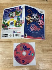 Littlest Pet Shop Wii CB Case & Disc Tested Working