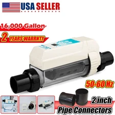Salt Chlorine Generator for In/Above Ground Pool,Up to 16,000 Gallons Spa Pool