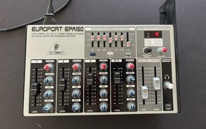BEHRINGER Europort EPA 150 Compact 150 W. 5-Channel Portable PA Mixer Only Read