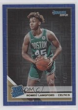 2019-20 Panini Donruss Rated Rookie Blue Infinite 26/35 Romeo Langford #213 5yi