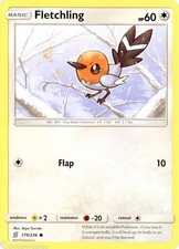 Fletchling 179/236 : Common Mint/Near Mint Pokemon Card : SM11: Unified Minds