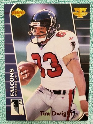 1999 COLLECTOR'S EDGE TRIUMPH TIM DWIGHT #T32 ATLANTA FALCONS 
