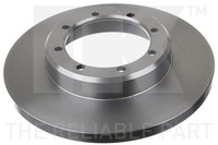 2X NK Bremsscheibe 203979 FüR Renault EV Movano Nissan Opel X62 NV400 Cdti RWD 3