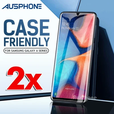 2X Tempered Glass Screen Protector for Samsung A17 A56 A16 A55 A05s A37 A34 A23 - image 1 of 4