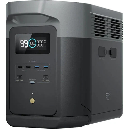 EcoFlow DELTA 2 MAX 2048Wh Portable Power Station with 2400W