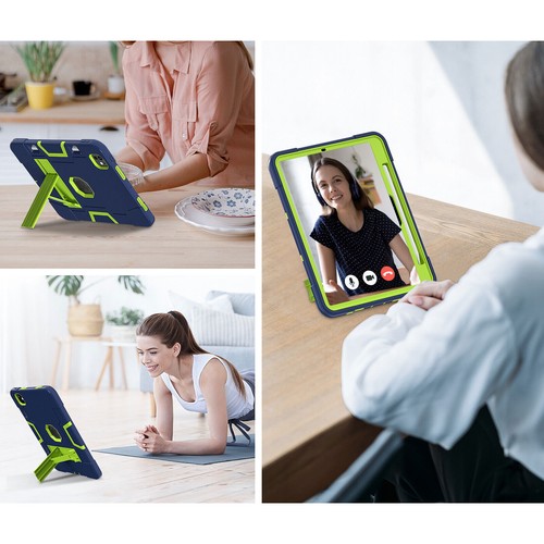 For iPad Pro 11 inch 2024-2025 Heavy Duty ShockproofKickstand Protection Case - 第 81/111 張圖片