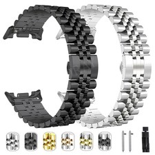 For Samsung Galaxy Watch 8/8 Classic Ultra 47mm Stainless Steel Strap Watchband