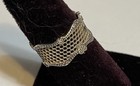 Pandora Love of Lace Ring. Size 8 925 Silver with Clear CZ little hearts. new — photo 2