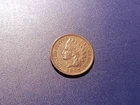 XF "1 in Neck" 1897 Indian Head Cent