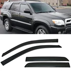 Set of Window Visors Rain Wind Guard Fit Toyota 4Runner 2003 2004 2005 2006-2009