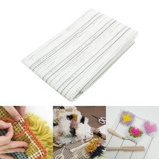 1x1.5m Blank Rug Hooking Mesh Canvas for Latch Hook Cushion Tapestry Canvas