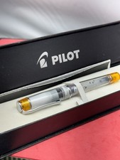 Pilot Fountain Pen  Prera Calligraphy Clear Orange Japan