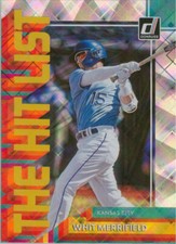 2022 Donruss The Hit List Diamond Parallel #THL-6 Whit Merrifield KC Royals