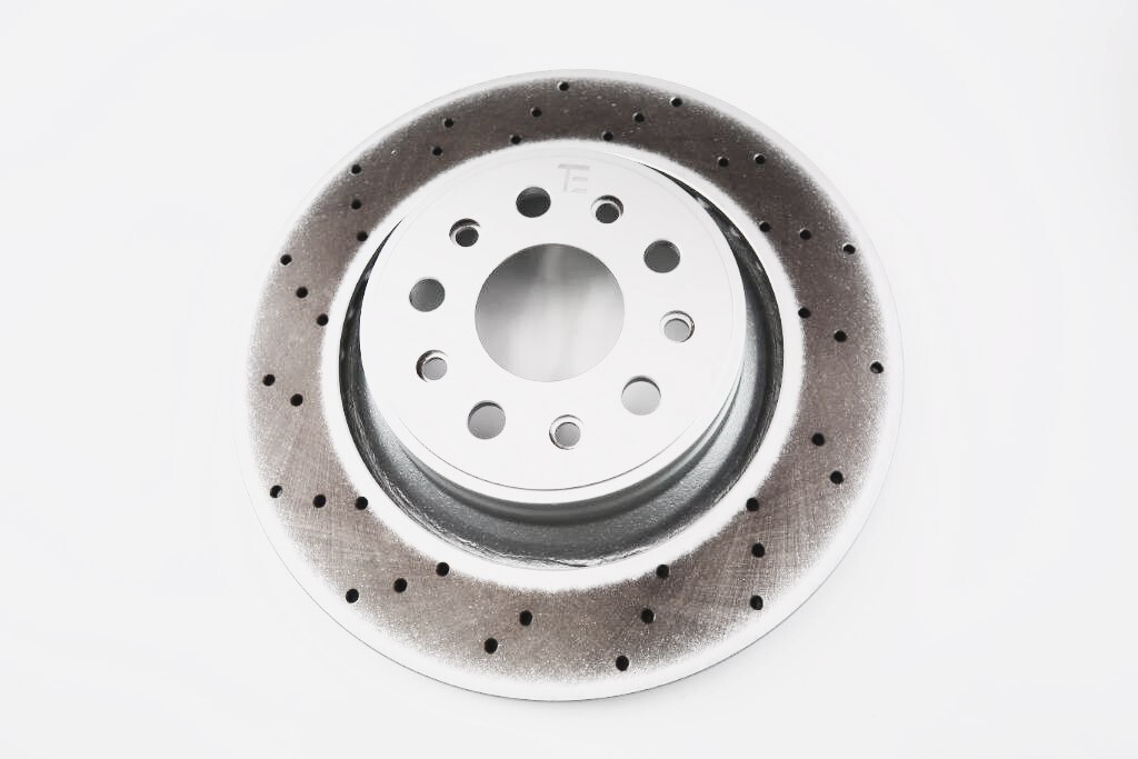 Maserati Levante S Trofeo rear brake pads & rotors TopEuro 1568