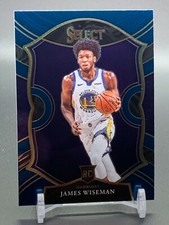 2020-21 Select Retail Blue Base Rookie #62 JAMES WISEMAN Golden State Warrior RC