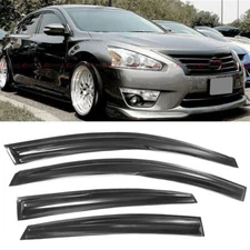 For 2007-2012 Nissan Altima JDM Mugen Style Window Visor Vent Shade Rain Guards