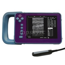 C60 Waterproof Vet Ultrasound Machine Scanner w/ Rectal Linear Probe For Cow tps
