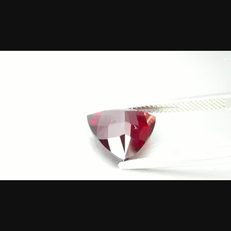 6.80Cts Natural Delightful Gem Red Color Almandaine Garnet 12mm