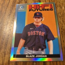 BLAZE JORDAN 2022 Bowman Chrome HI-FI Futures Refractor #HIFI-16 RED SOX PWE