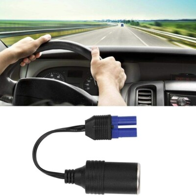 ec5 cigarette lighter socket adaptor Female Cig into Connector 10A continuous power handling 1pc EC5 Car Power Socket