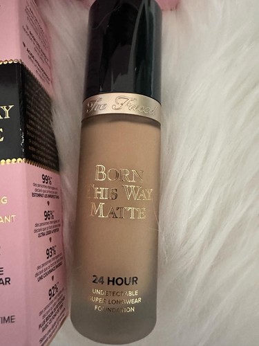 Too Faced Born This Way 24-Hour Matte Longwear Foundation 30ml L1 - YOU PICK - Picture 3 of 4