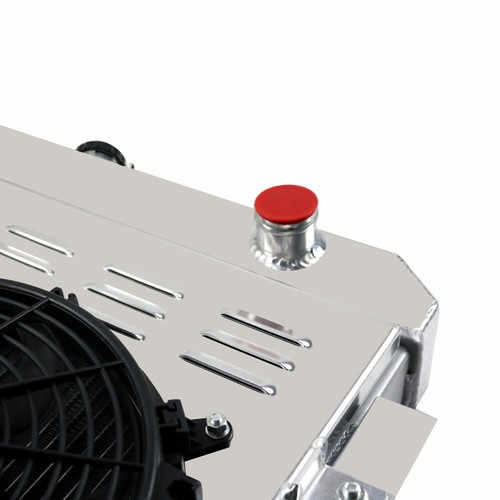 3 Row Radiator+Shroud Fan+Relay For 1972-1986 Jeep CJ5 CJ6 CJ7 Scrambler 2.5 5.0 - Picture 9 of 13