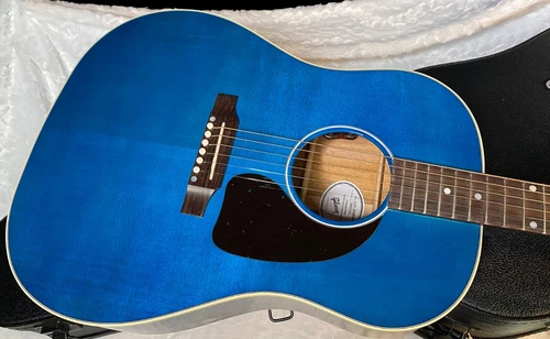 NEW ! Gibson J-45 Standard Acoustic Guitar Bluebonnet Authorized Dealer - G04939