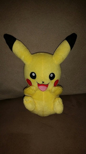 pikachu cuddly toy