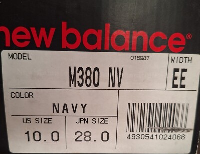 New Balance 380 vintage 90s japan exclusive 575 996blue navy size