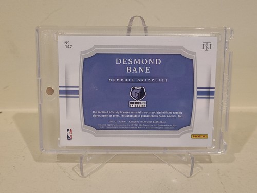 2020/21 Desmond Bane National Treasures RPA /75 ๐ค - Picture 2 of 2