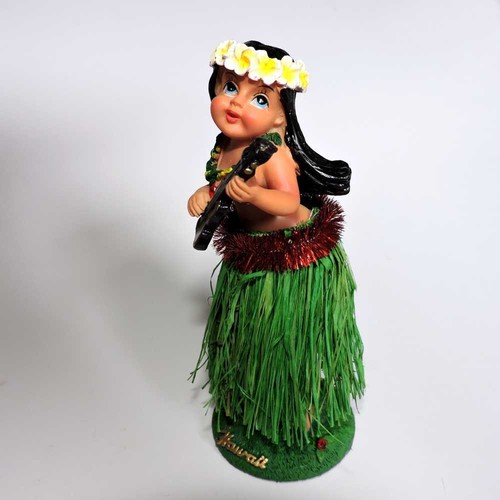 Hawaii Wackelfigur Hula Mädchen Girl Auto Wackeldackel Dashboard Figur, 16cm NEU - Bild 5 von 7