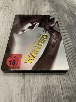 Wanted DVD Secial Edition 2 Disc Angelina Jolie