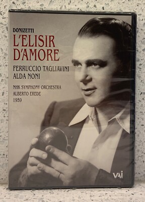 DONIZETTI L'Elisir d'Amore (DVD, 2009) Ferruccio Tagliavini Alda