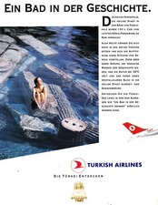 3w24155/ Reklame aus 1990 &ndash; Turkish Airlines