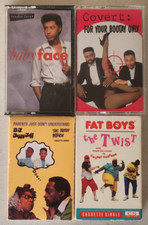 Vtg 80's 90's Hip Hop Rap R B Cassette Tapes Lot of 5 MC Hammer Fat Boys Covert