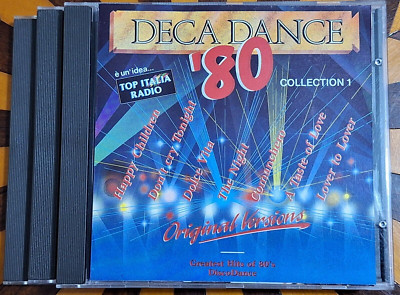 3 CD DECADANCE 80 Savage Albert One Flexx Novecento Ryan Paris P.Lion Den Harrow